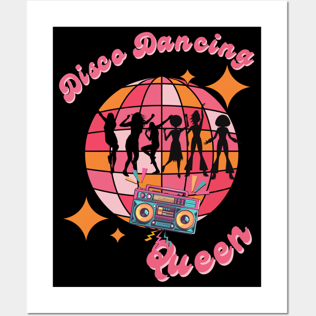 Disco Dancing Queen Wall Art by Grace Debussy